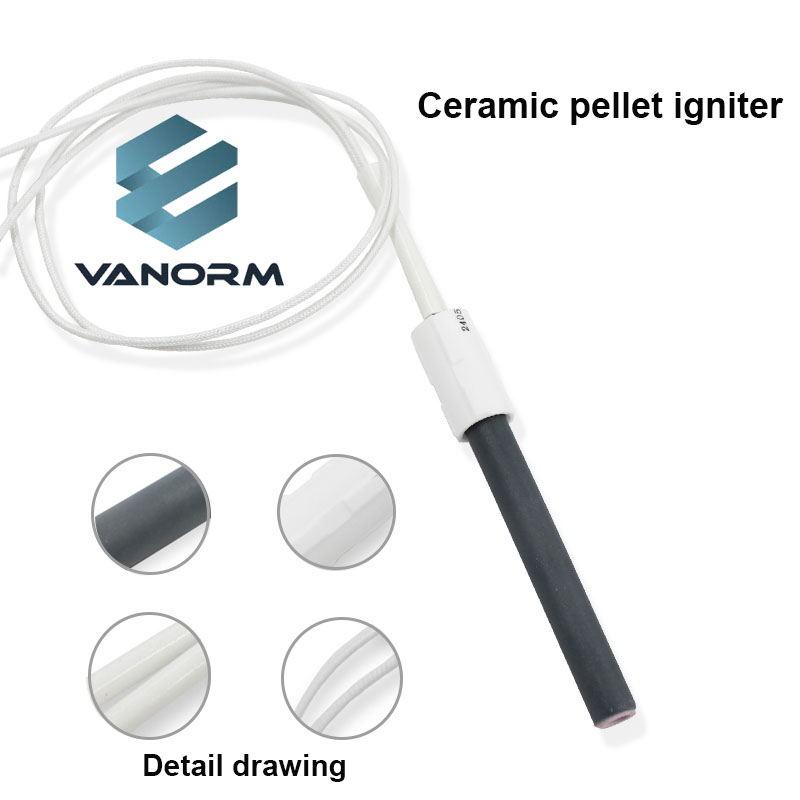 300W Ceramic Igniter for Wood Pellet Stove Stainless Steel Automatic Burner with Competitive Price 240V Motor Core Components - 图片 2