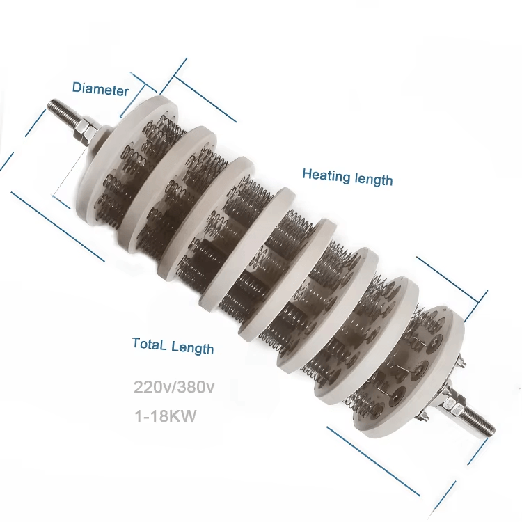 18-hole Ceramic Heating Core Tunnel Furnace Heating Plate Industrial Oven Heating Element High-power Heating Wire 1 Jahr