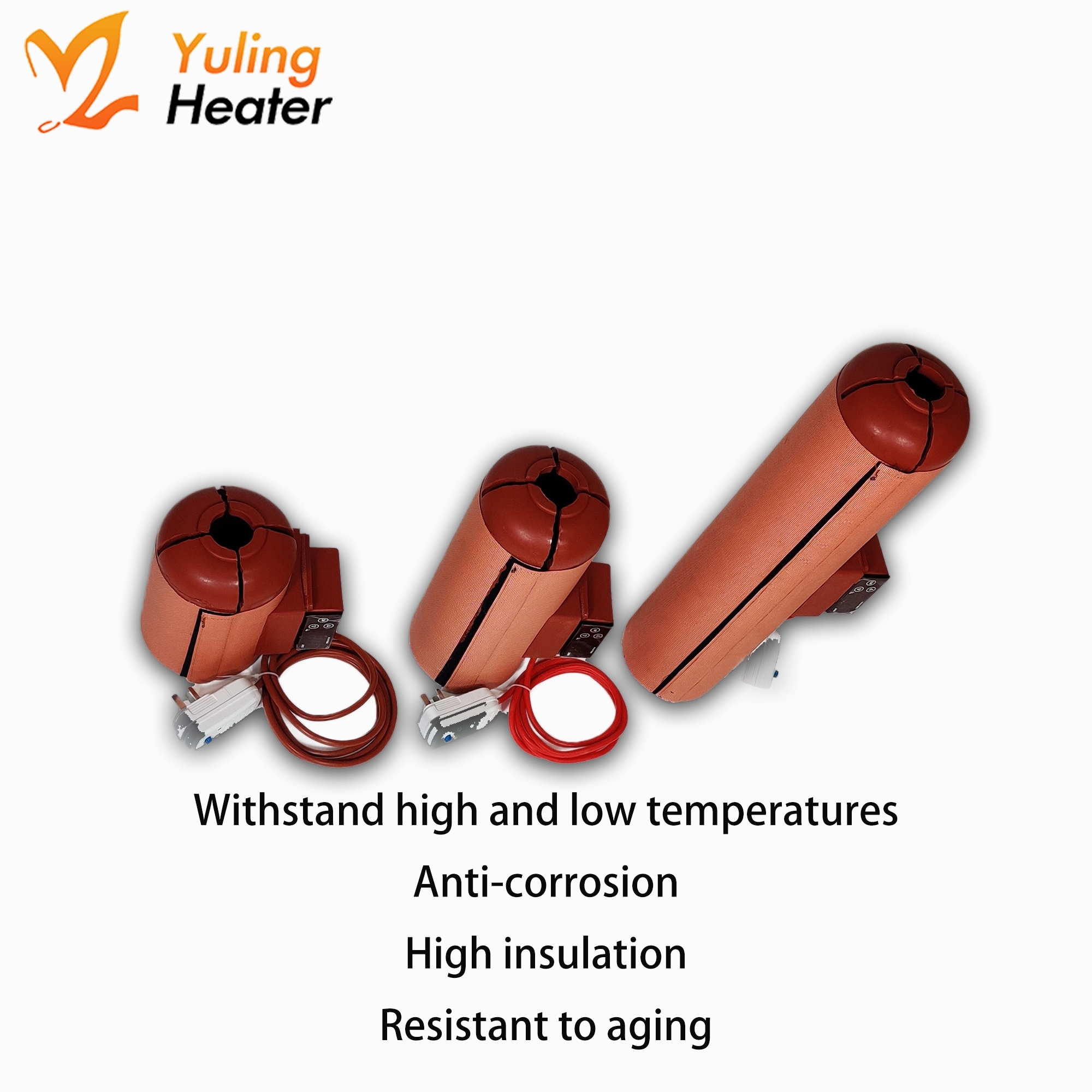 Insulated Pail Heater Silicone Heating Pad Digital Heating Pad 3 Layer Electric Heating element Heat Pad Bucket Heater for Pipe - Image 3