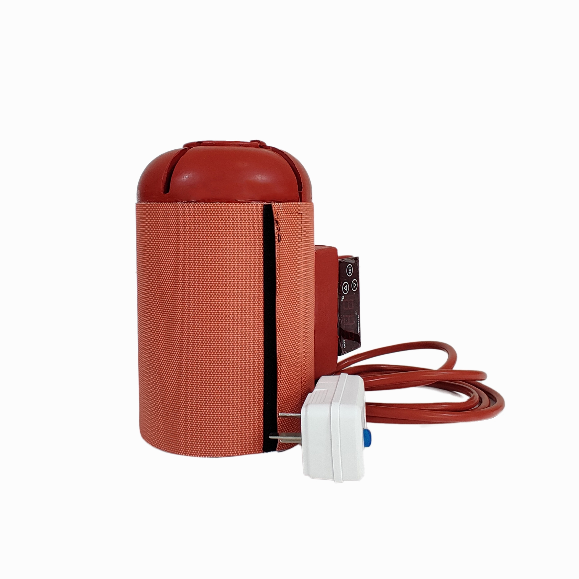 Insulated Pail Heater Silicone Heating Pad Digital Heating Pad 3 Layer Electric Heating element Heat Pad Bucket Heater for Pipe - Imagen 5