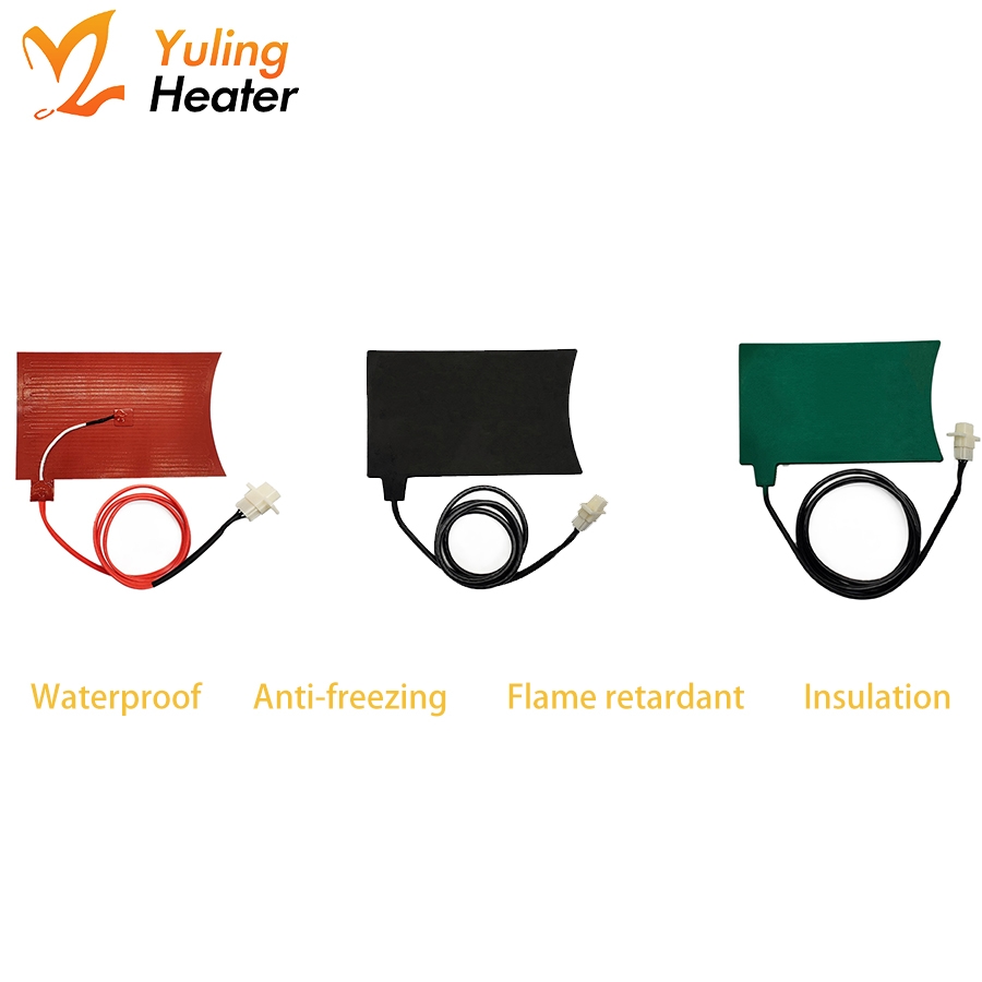 12V Industrial Flexible Heating Pad Electric Silicone Rubber Heater with Bearing Core for Heat Press Machine - Image 3