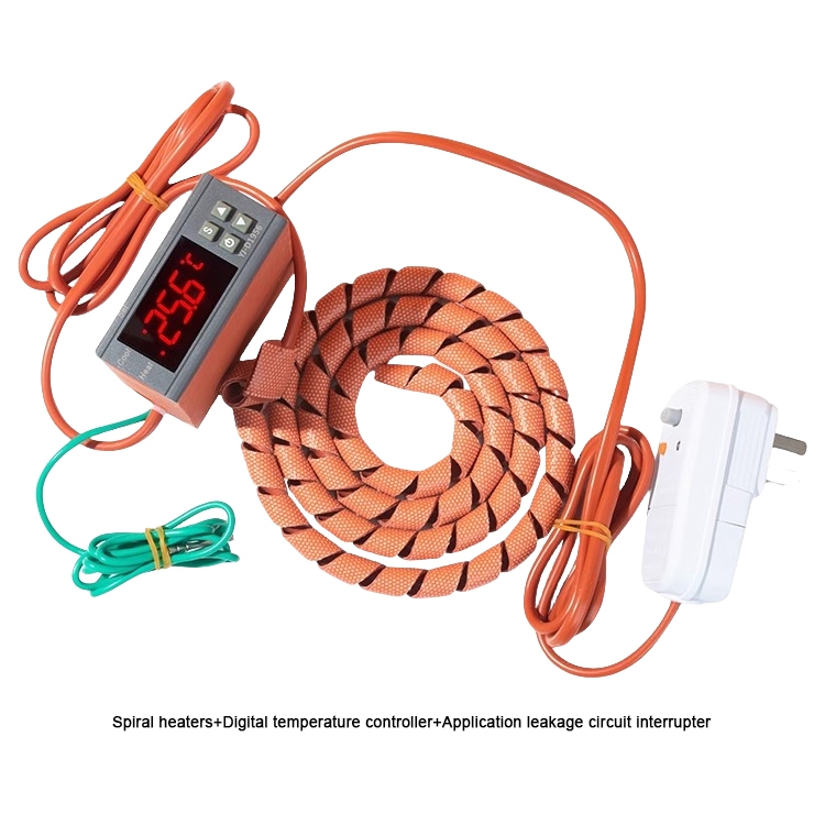 12V Industrial Flexible Heating Pad Electric Silicone Rubber Heater with Bearing Core for Heat Press Machine - Image 5