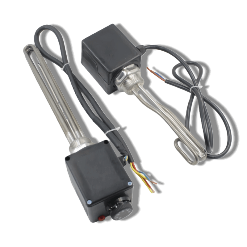TZYL OEM 230V 4500W Immersion Heating Element Electric Heater Knob Temperature Control Stainless Steel Water Heater 1 年 - 画像 3