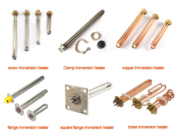Customized Stainless Steel Immersion Heater for Boiler Water Heating Element - 图片 6