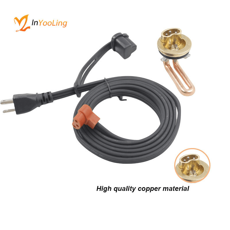 Car Engine Block Heater 3100130 40mm Diameter Stainless Steel Electric Heater 120V 1000W Heating Equipment - Image 6