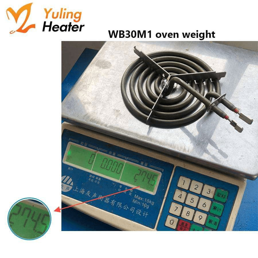 High Quality 6" Range Stove Burner Heating Element Set Replacement Fit for G.E Hot-point Ken-more Electric Range Stove WB30M1 - 画像 5