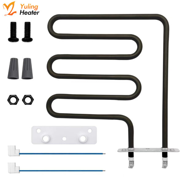 800W Stainless Steel Smoker Heater Electric Power Essential Oven Parts for Outdoor Household Cooking Grilling Heating Element