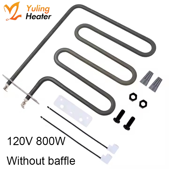 800W Stainless Steel Smoker Heater Electric Power Essential Oven Parts for Outdoor Household Cooking Grilling Heating Element - Image 3