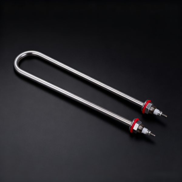 Oven Heating Element Double Headed Stainless Steel Tubular Heater with M14 U-Shape Tube 208V 1250W Low-Temperature