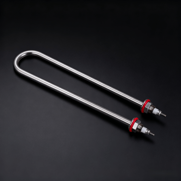 Oven Heating Element Double Headed Stainless Steel Tubular Heater with M14 U-Shape Tube 208V 1250W Low-Temperature