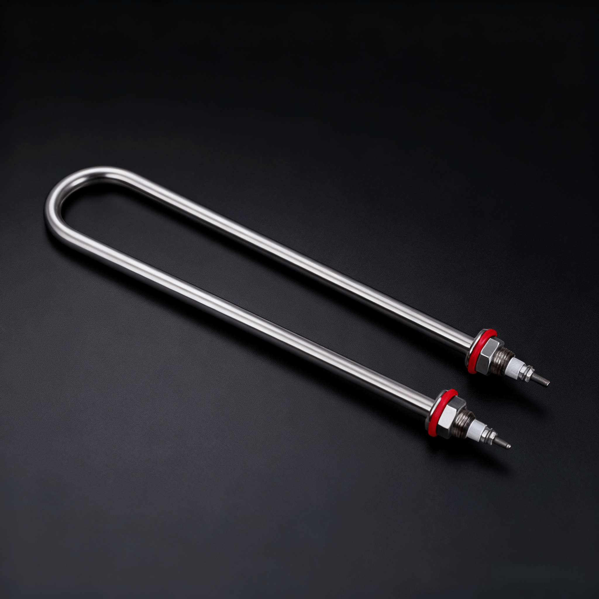 Élément chauffant de four, chauffage tubulaire à Double tête en acier inoxydable avec Tube M14 en forme de U, 208V, 1250W, basse température