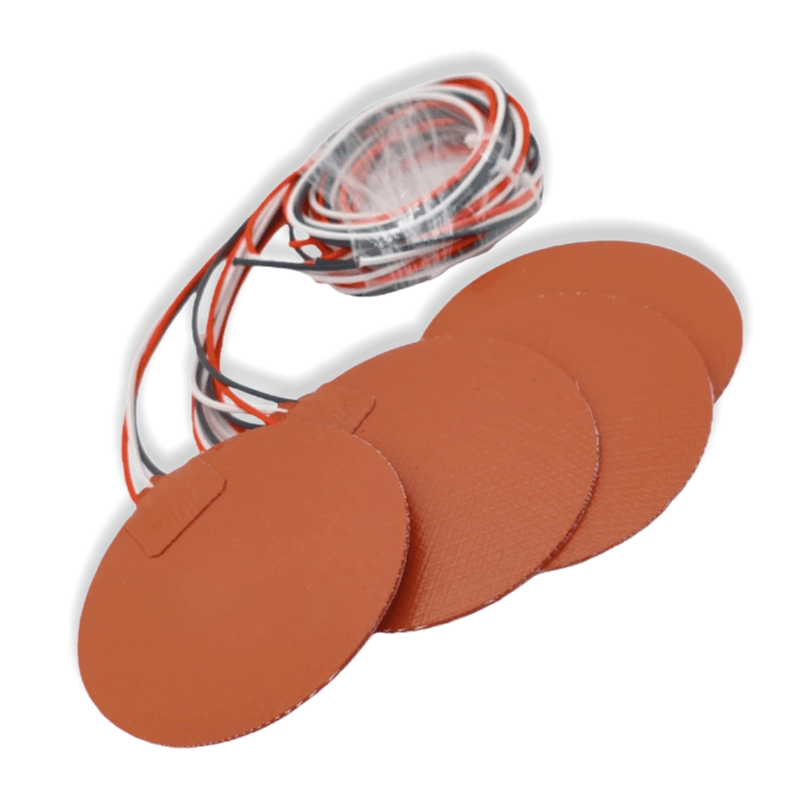 100Coussin chauffant rond en Silicone souple de mm, avec élément chauffant à roulement 230V 80W pour imprimante 3D - Image 5
