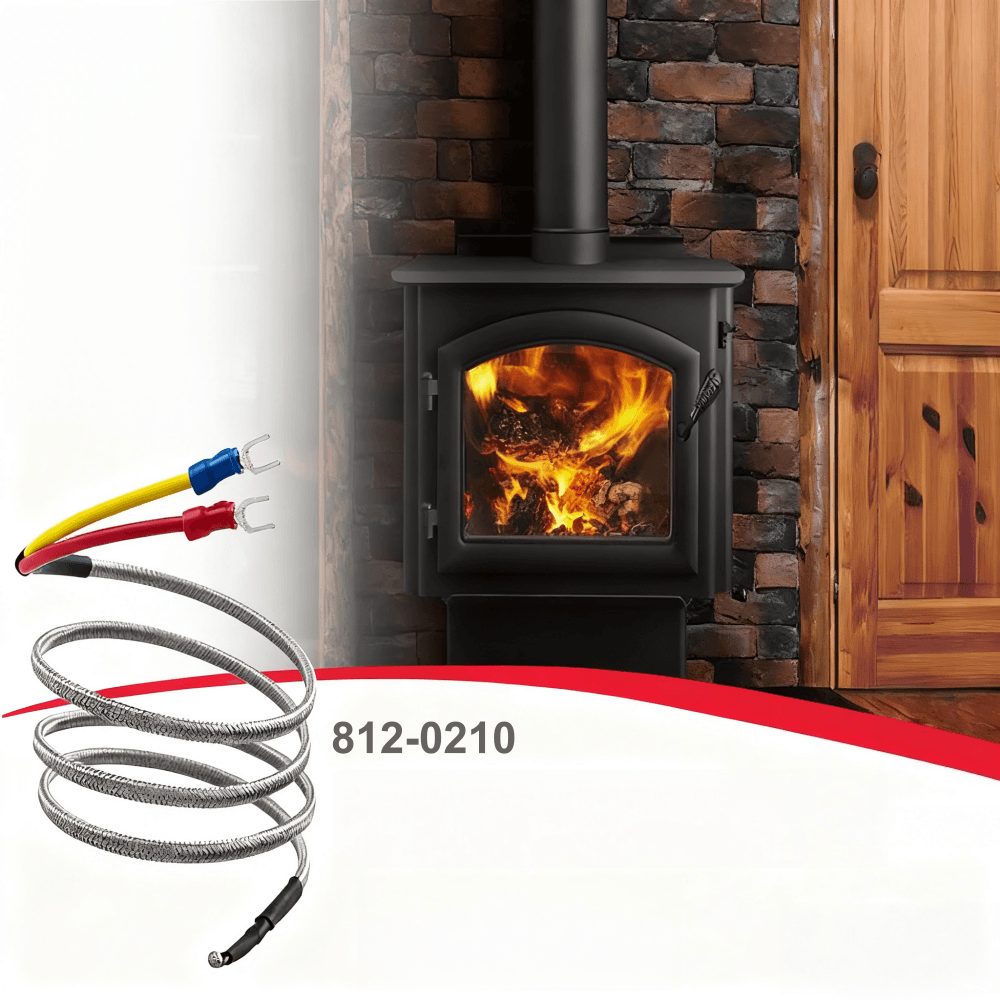 812-0210 Thermocouple Compatible with Quadrafire Heatilator 800 1000 1100i 1200 Freestanding 1200i Insert Fit for Pellet Stove - Image 6