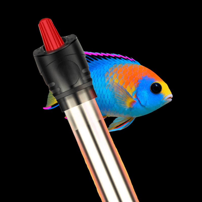Stainless Steel Magnesium Oxide Insulation Automatic Constant Temperature 18CM/21CM Fish Tank Heater 25W/50W/100W 110-120V - Imagem 6