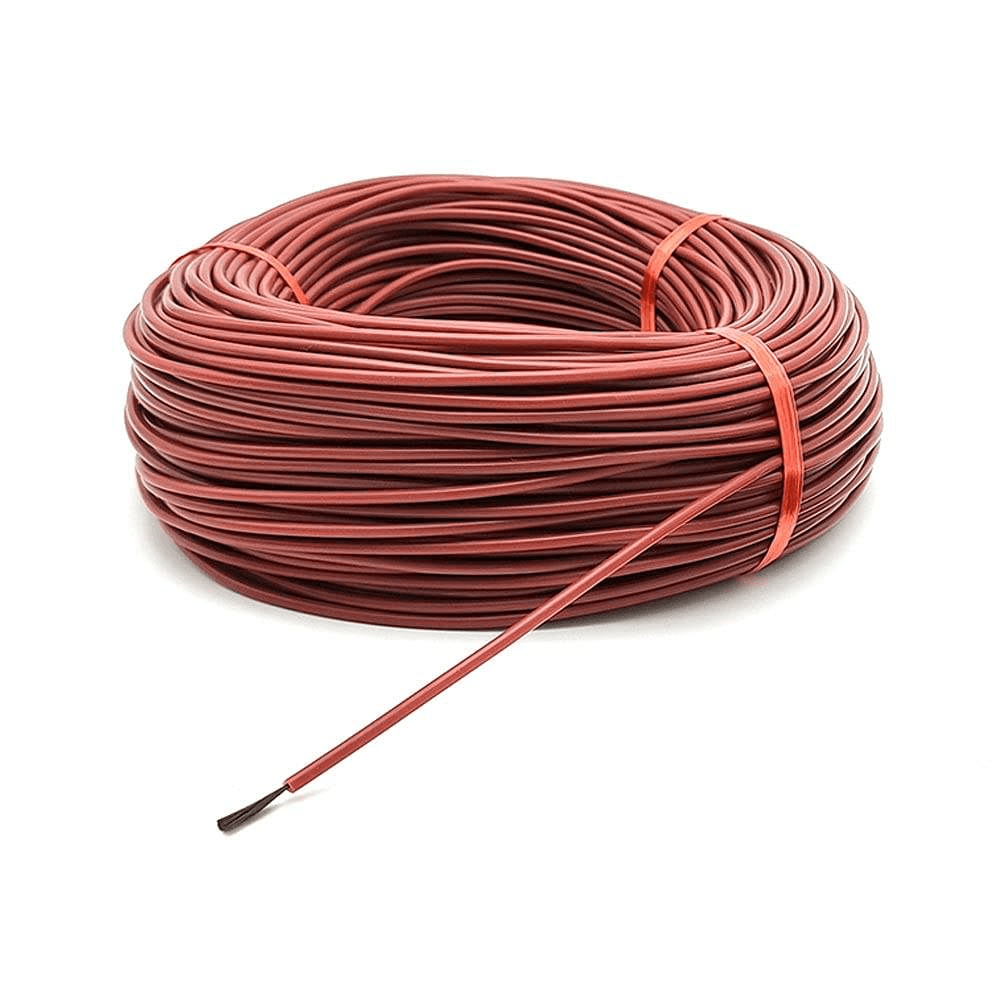 Heater Part 12K 200C Red Low Wattage Carbon Fiber Heating Electric Silicone Part for Floor Heating Pads - Billede 3