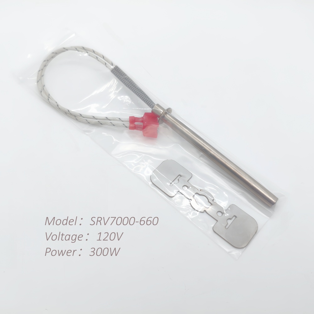 Replacement Igniter Part SRV7000-660 for Pelpro & Pleasant Hearth Stoves120V 300W Ignitor Heating element for Household