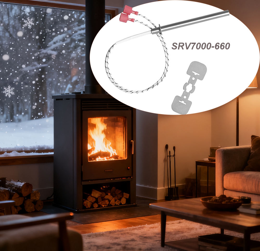 Replacement Igniter Part SRV7000-660 for Pelpro & Pleasant Hearth Stoves120V 300W Ignitor Heating element for Household - Image 2