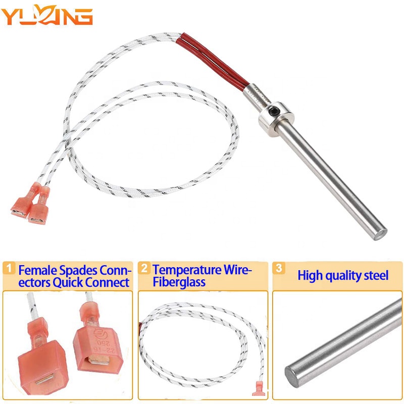 Englander PU-CHA Pellet Stove Igniter Replacement 300W 4-3/4" Hot Rod Element for Fireplace Grill Heating Equipment - Imagen 4