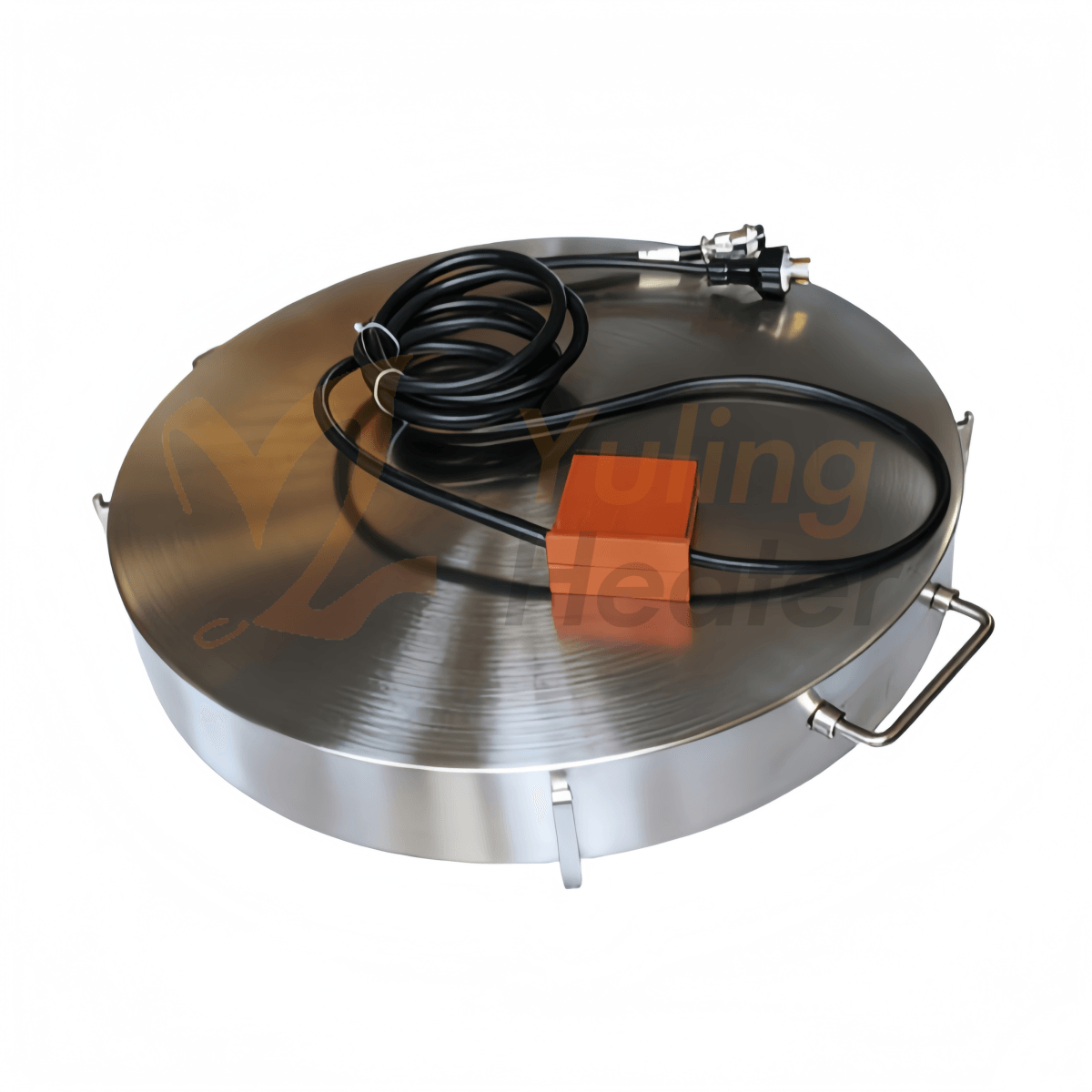 Automatic Stainless Steel Drum Base Heater Silicone Rubber Insulation Electric Heating Element for Oil Drum Metal Oil Drum - Billede 3
