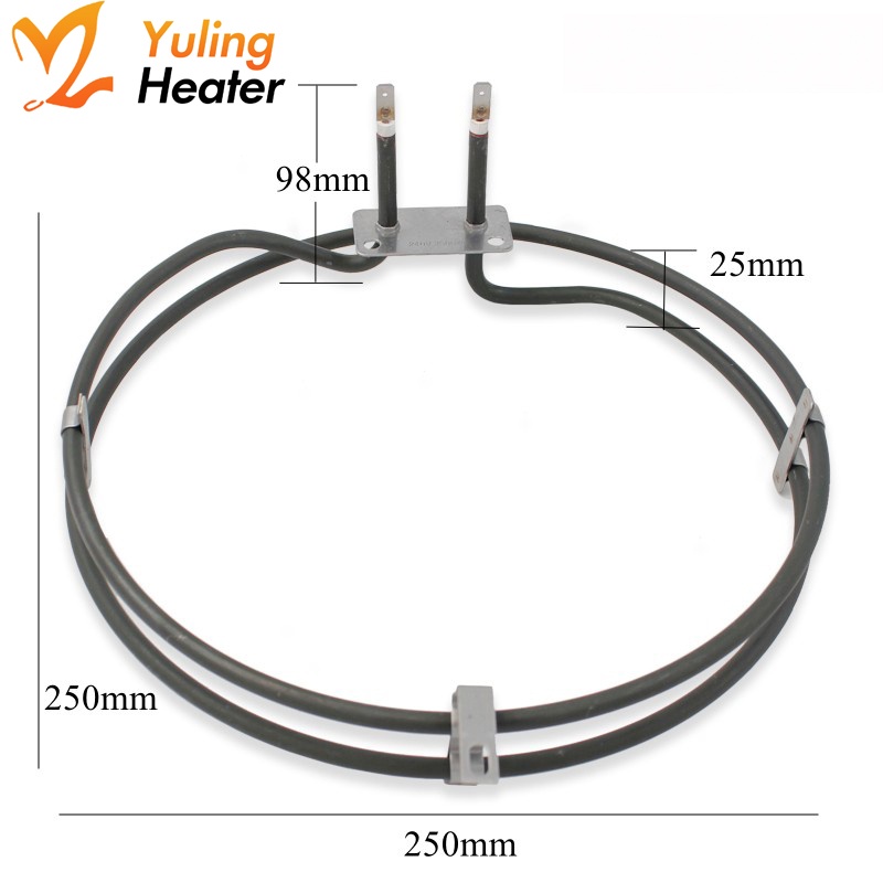 WB44T10053 Oven Convection Element Compatible with for Kenmore Ovens Replaces Heating Elements WB44K5019 WB44T10001 WB44T10020 - Image 2