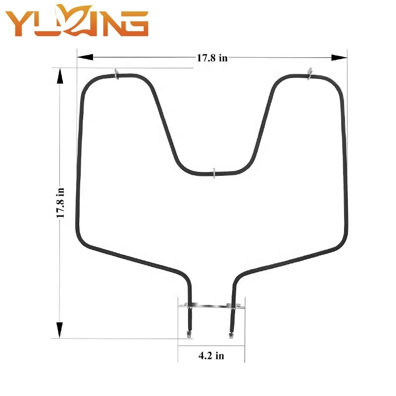 240V Stainless Steel Oven Bake Element Electric Heating Elements Compatible Hotpoint for Kenmore WB44K10005 Oven Heating Element - Billede 5