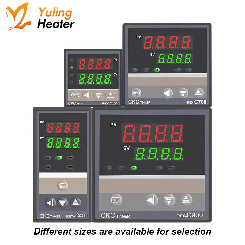 Rex-c100 Temperature Controller Heating Plate PID Temperature Control Temperature Adjustment Thermocouple 1300℃ Probe - Kép 2