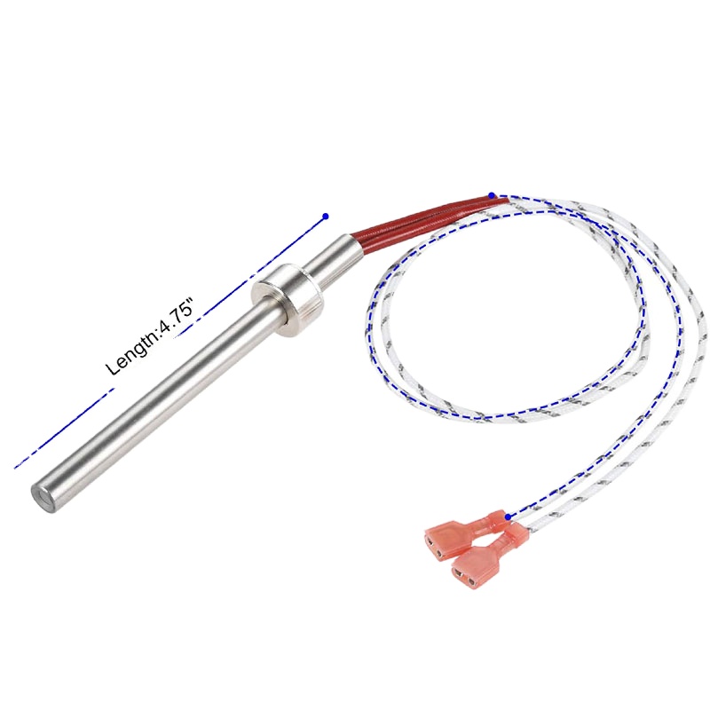 PU-CHA Pellet Stove Igniter Ignitor for England Stove Fireplace & Grill 300W 4-3/4" Stainless Steel 120V Long Service Life - Imagem 4