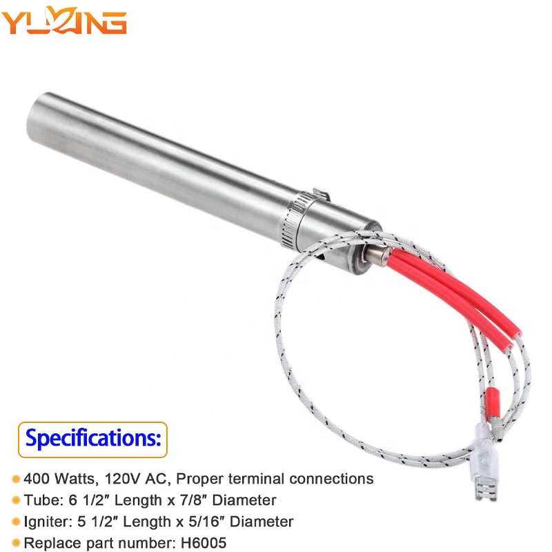 H6005 YULING Stainless Steel Pellet Stove Igniter Replacement 400W Parts - ภาพ 3