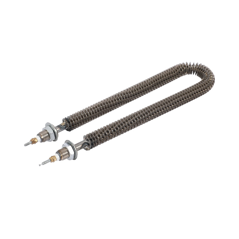 500W 800W 1KW 2KW Încălzitor electric cuptor în formă de U din oțel inoxidabil Încălzire cu aer Echipament tubular cu aripioare