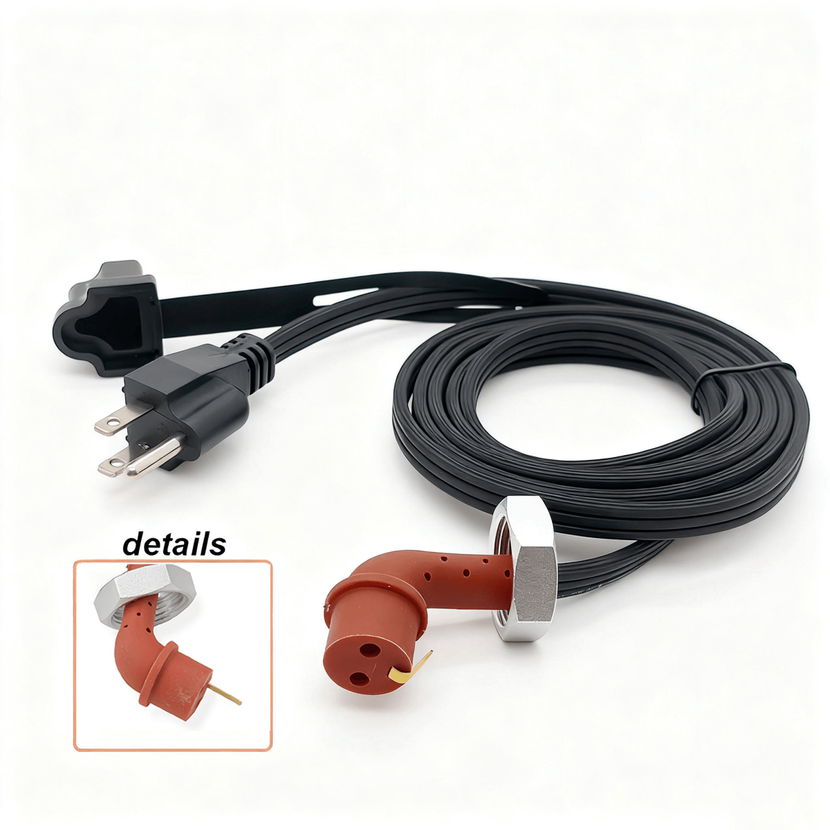 Cordest 3600008 251919 Immersion Block Heater for Dodge Ram for 120v Accessories Engine Block Heater for Diesel Vehicles - ภาพ 2
