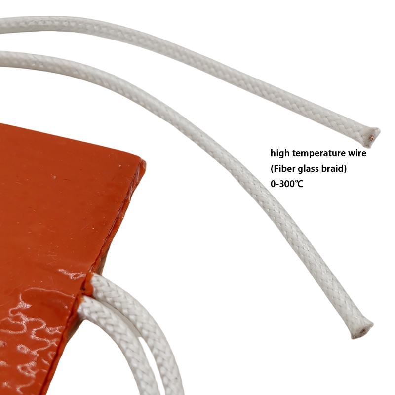 4pcs 220V 90W Adjustable Silicone Rubber Heater Plate 100mmx200mm Flexible Band Temperature Control Heating Heating Equipment - Image 3