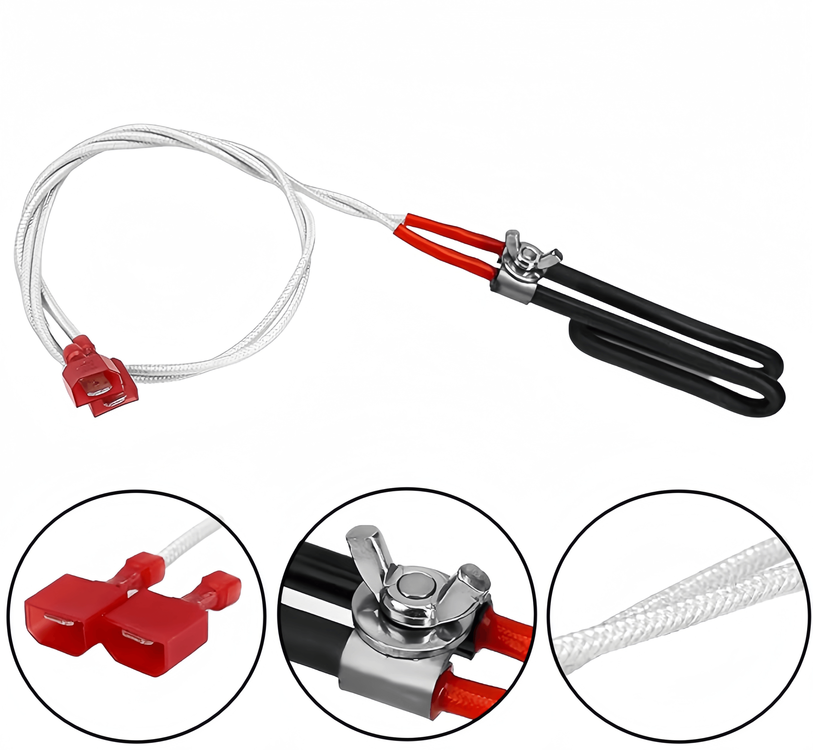 SRV7000-462 Stainless Steel Loop Igniter Compatible with Quadrafire Pellet Stove Eco Choice Igniter Replacement for 812-3811