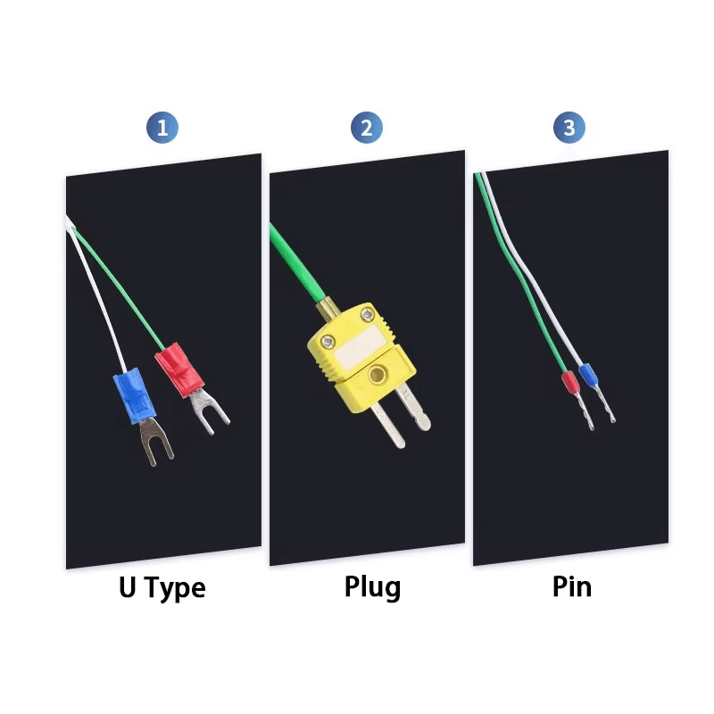 Probe Type K-Type Thermocouple Probe Thermocouple Temperature Sensing Wire Probe Temperature Sensor OEM/ODM Customizable - Изображение 3