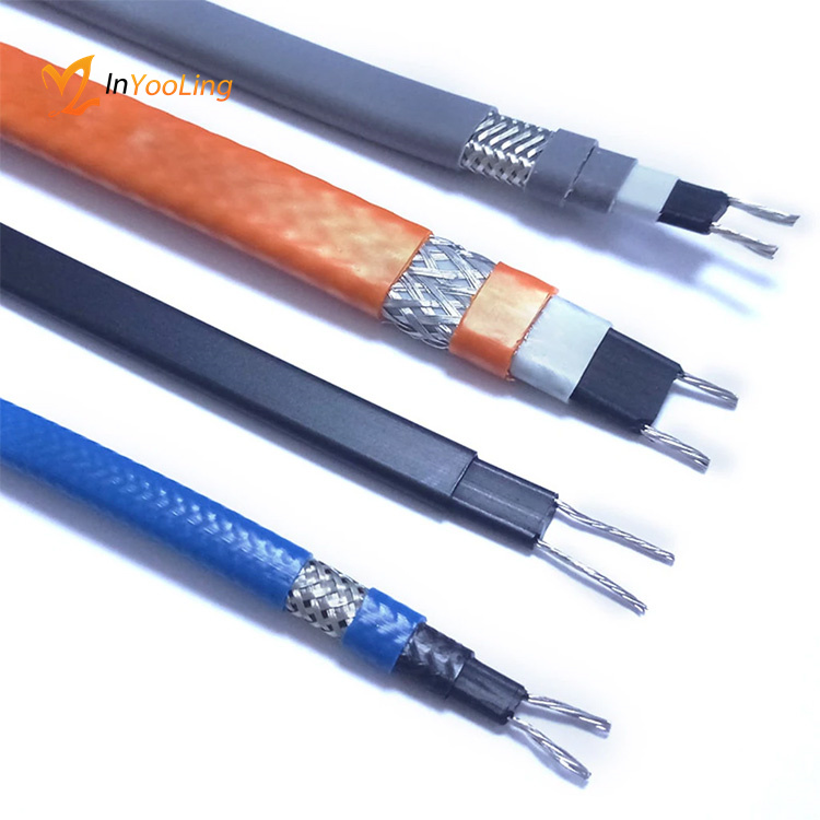 Self-Regulating Silicone Heat Trace Cable Anti-Freezing Roof Deciding Gutter Snow Melting Flexible Heater - Image 2