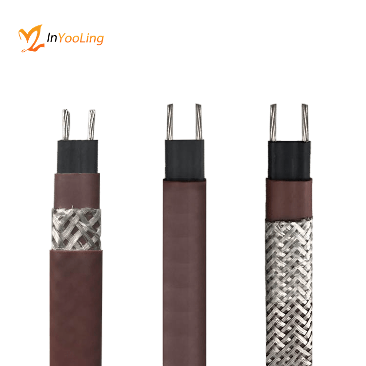 Self-Regulating Silicone Heat Trace Cable Anti-Freezing Roof Deciding Gutter Snow Melting Flexible Heater - Image 4