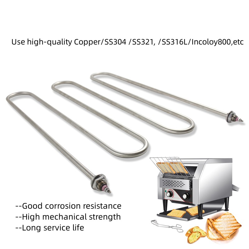 Customizable 120V-2500W Stainless Steel Electric Oven Heating Element 5000W Max Output for Smoker Oven Grill - Imagem 4