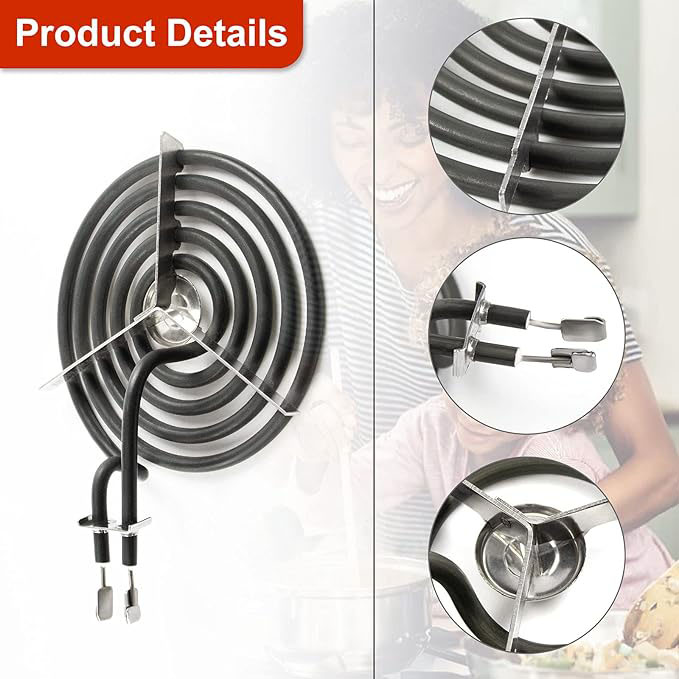 Hotpoint Range Stove Replacement 6 Inch WB30M1 Electric Burner for Household and Hotel Use - Image 4