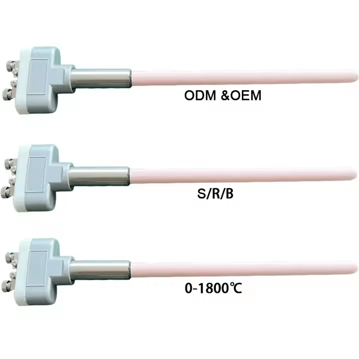 0-1800 High Temperature Platinum Thermocouple Temperature Sensor B/S/R/K for Furnace Heating OEM/ODM Temperature Controller - Image 2