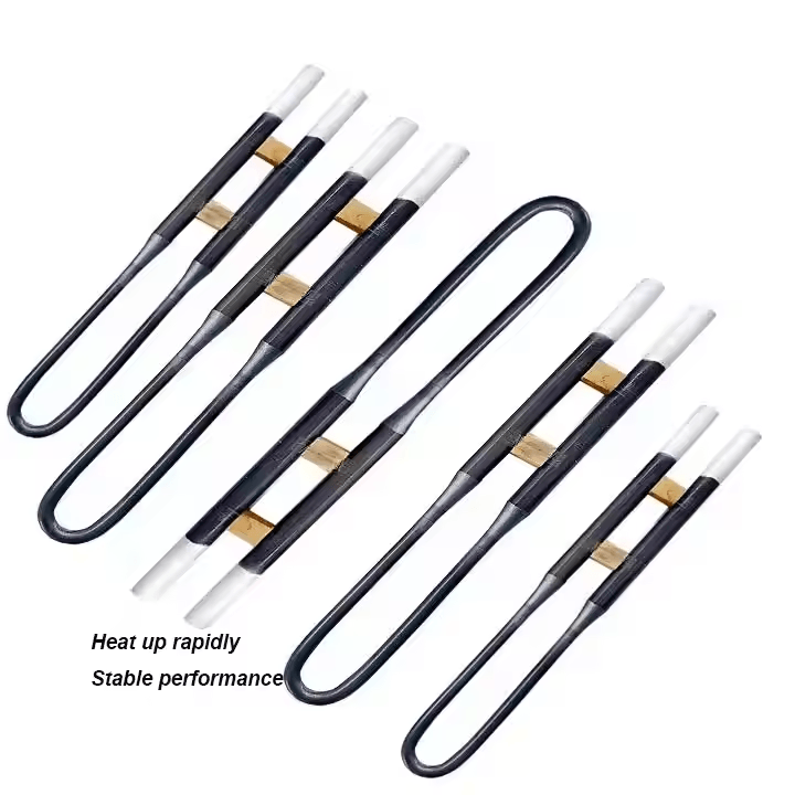 U-Shaped 750W New Silicon-Molybdenum Rod Denture Sintering Furnace Electric Heating Element Muffle Furnace Molybdenum Disilicide - 画像 2