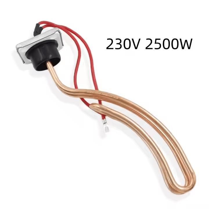 Customized 240V 2500W Copper Sheath Immersion Heater Bolt-On Brass Water Heating Element New Condition Equipment Resistance Wire - Bild 6