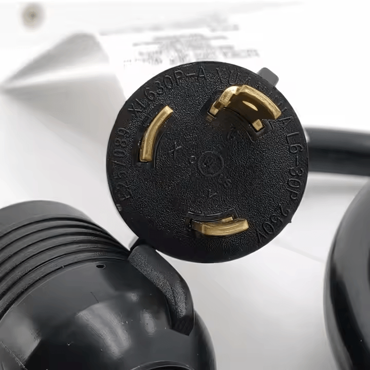 250V 30A Heavy Duty Power Cord Adapter L6-30P to L14-30R Plug Extension for Generators Industrial Equipment Home Appliance Part - 画像 4