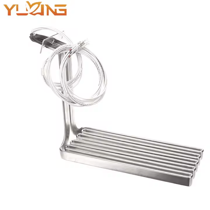 Flat Stainless Steel High-temperature Electric Heating Tube, Spiral Heating Tube, Dishwasher Hot air Dry Burning Heating Tube - Image 2