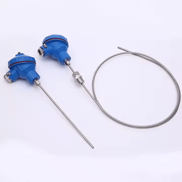 K-type Armored Thermocouple WRNK-131, Flexible Temperature Probe WZPK, Armored Pt100 Platinum Resistance Thermometer - Billede 6