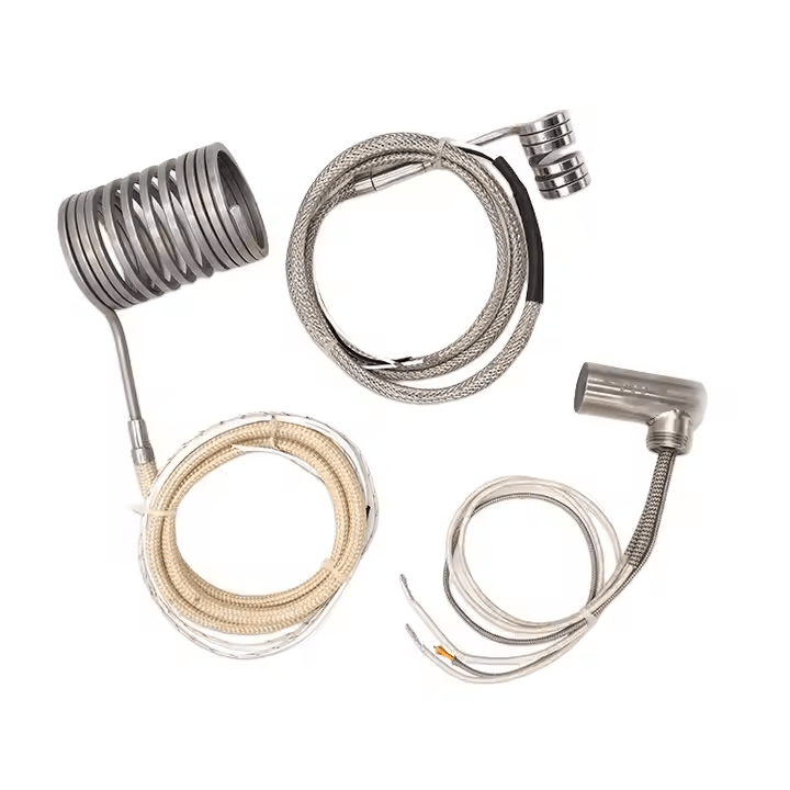 Customized Hot Runner Heater, Edelstahl 304 Spring Heating Ring, Fully Enclosed Heating Ring