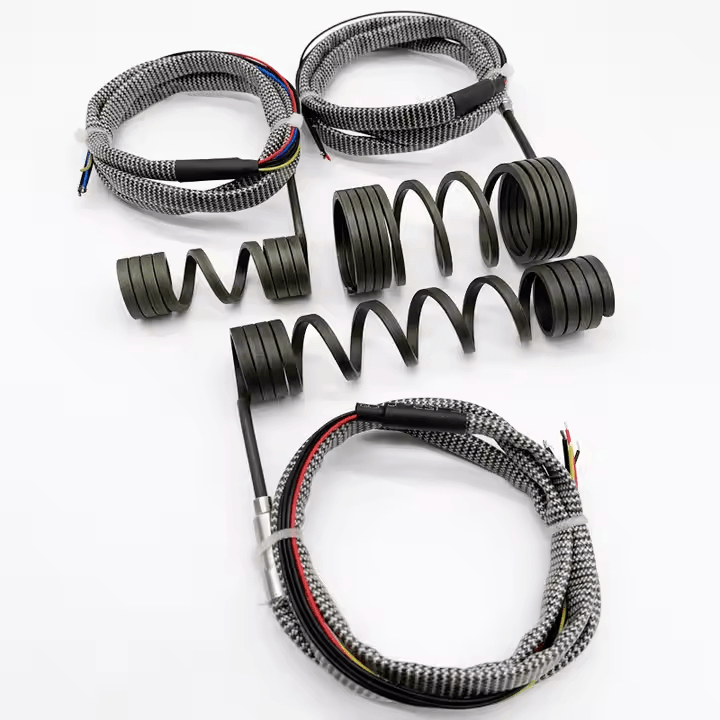 Customized Hot Runner Heater, Acier inoxydable 304 Spring Heating Ring, Fully Enclosed Heating Ring - Image 2