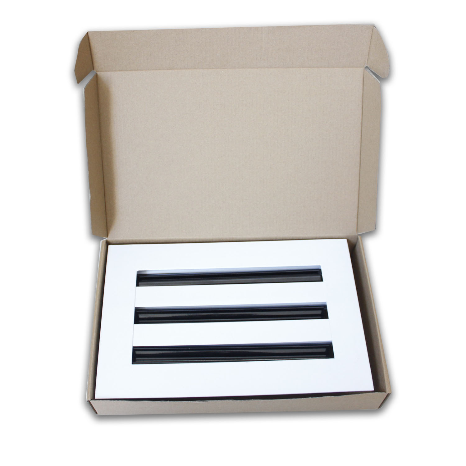 WANROM Modern AC Vent Cover 10*6 White Aluminum Alloy Air Register Grille Easy Installation 45 Blade Angle 1-Year Warranty for - Bild 4