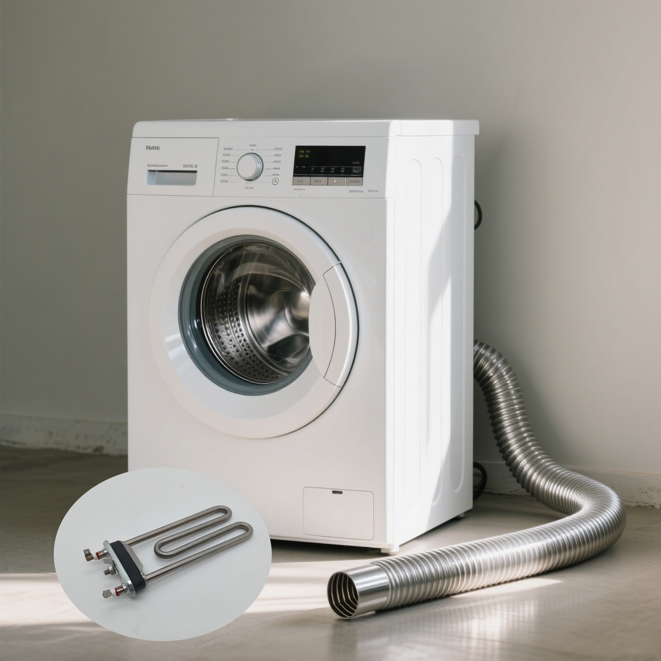 ODM/OEM Stainless Steel Tubular Washing Machine Heating Element Replacement 230V 1700W Household/Commercial Use - Image 2