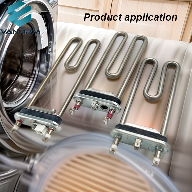 Remplacement tubulaire d'élément chauffant de Machine à laver d'acier inoxydable d'odm/OEM 230 V 1700 W usage domestique/commercial - Image 3
