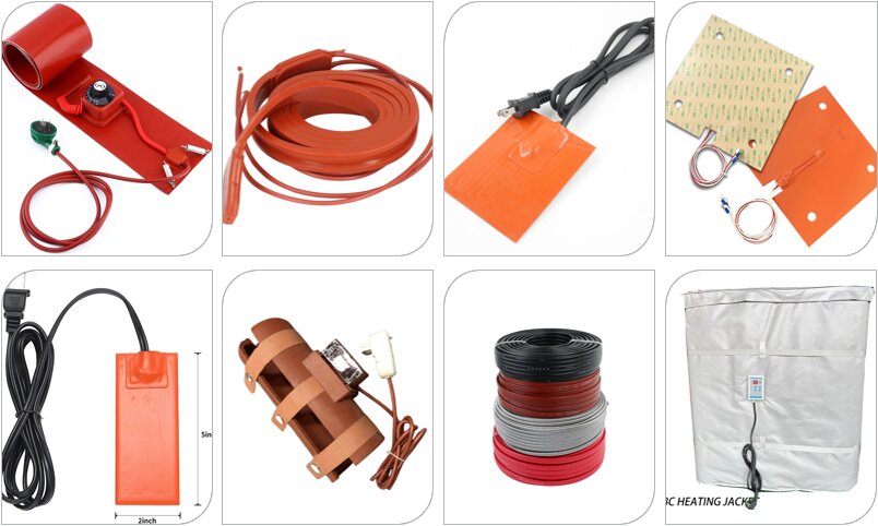 2PCS Automatic Motor Engine Block Oil Pan Silicone Heating Pad 150W 3M Self-Adhesive Metal Surface Dipstick 120/220V - Image 5