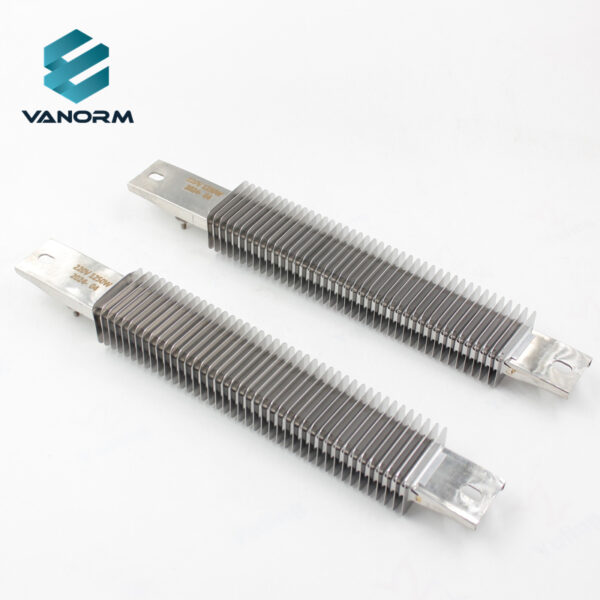 Electric Ceramic Finned air Strip Heater element Industrial Ceramic Finned Strip Heater